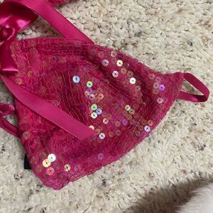 NWT Victoria secret sexy little thing sequined bra… size medium